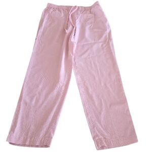Talbots Pale Pink Drawstring Pants